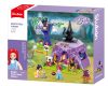Sluban kompatibilis építőkészlet Girls Dream Witches M38-B1055 Varázssátor az elvarázsolt erdőben 179 db