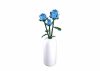 Sluban kompatibilis építőkészlet Flowers M38-B1101-11 Kék rózsa vázában 254 db