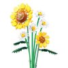 Sluban kompatibilis építőkészlet Flowers M38-B1121A Napraforgó százszorszépekkel 329 db