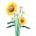 Sluban kompatibilis építőkészlet Flowers M38-B1121A Napraforgó százszorszépekkel 329 db