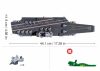 Sluban kompatibilis építőkészlet Model Bricks M38-B1210 Shandong repülőgép hordozó 584 db
