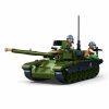 Sluban kompatibilis építőkészlet Army M38-B1257 Tank IFR T90AS 326 db