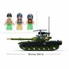 Sluban kompatibilis építőkészlet Army M38-B1257 Tank IFR T90AS 326 db