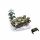 Sluban kompatibilis építőkészlet Power Bricks Távirányítós R/C T34/76 (1942) Tank M38-B7072 837 db