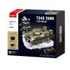 Sluban kompatibilis építőkészlet Power Bricks Távirányítós R/C T34/76 (1942) Tank M38-B7072 837 db