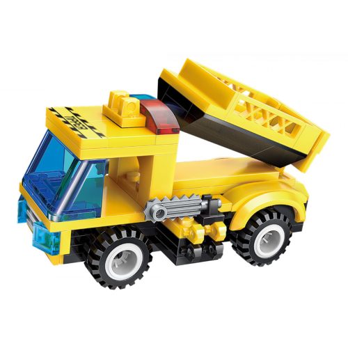 Qman kompatibilis építőjáték The Legend Of Chariot 1408-1 Spanker Truck 76 db