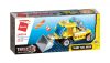 Qman kompatibilis építőjáték The Legend Of Chariot 1408-6 Buldozer Blade 72 db