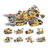 Qman kompatibilis építőjáték The Legend Of Chariot 1408 8 az 1-ben készlet 662 db