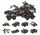 Qman kompatibilis építőjáték Shadow Pulse Combat Vehicle 1413 1 db