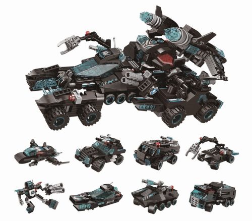 Qman kompatibilis építőjáték Shadow Pulse Combat Vehicle 1413 1 db