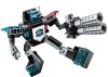 Qman kompatibilis építőjáték Shadow Pulse Combat Vehicle 1413 8 az 1-ben készlet 714 db