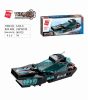 Qman kompatibilis építőjáték Shadow Pulse Combat Vehicle 1413 8 az 1-ben készlet 714 db