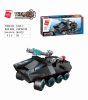 Qman kompatibilis építőjáték Shadow Pulse Combat Vehicle 1413 8 az 1-ben készlet 714 db
