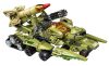Qman kompatibilis építőjáték Thunder Expedition Battle Car 1415 1 db