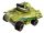 Qman kompatibilis építőjáték Thunder Expedition Battle Car 1415-6 Magnetic Storm páncélozott autó 85 db