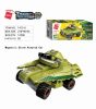 Qman kompatibilis építőjáték Thunder Expedition Battle Car 1415-6 Magnetic Storm páncélozott autó 85 db