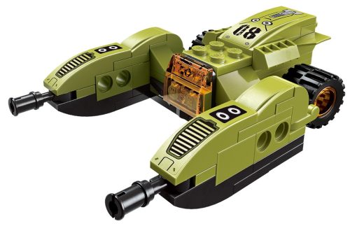 Qman kompatibilis építőjáték Thunder Expedition Battle Car 1415-8 Lézeres mesterlövész jármű 58 db