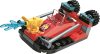 Qman kompatibilis építőjáték Water Cannon Fire Truck 1805-4 mentőcsónak 34 db
