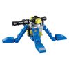 Qman kompatibilis építőjáték Hyperfunction Tactical Unit 2101-10 Robot Pompom 3 az 1-ben 31 db