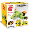 Qman kompatibilis építőjáték Squros Extreme Changeable 2102-10 Robot Pterosauria 3 az 1-ben 26 db