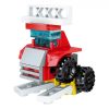 Qman kompatibilis építőjáték Squros Extreme Changeable 2102-2 Tűzoltó, létrával 3 az 1-ben 29 db