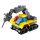 Qman kompatibilis építőjáték Squros Extreme Changeable 2102-3 Scorpion bontókalapács 3 az 1-ben 32 db