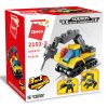 Qman kompatibilis építőjáték Squros Extreme Changeable 2102-3 Scorpion bontókalapács 3 az 1-ben 32 db