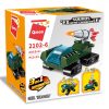 Qman kompatibilis építőjáték Squros Extreme Changeable 2102-6 modell Dreamhigh 3 az 1-ben 25 db