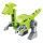 Qman kompatibilis építőjáték Squros Extreme Changeable 2102-9 Robot Velociraptor 3 az 1-ben 29 db