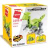 Qman kompatibilis építőjáték Squros Extreme Changeable 2102-9 Robot Velociraptor 3 az 1-ben 29 db