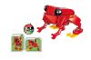 Qman kompatibilis építőjáték Multivariant Combat Team 2103-2 Scarlet Frog 3 az 1-ben 33 db