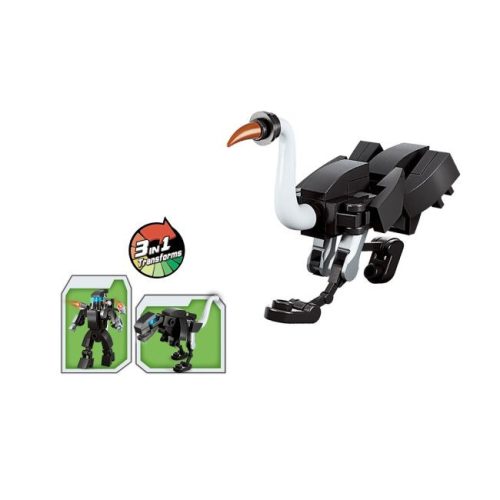 Qman kompatibilis építőjáték Multivariant Combat Team 2103-5 Strucc 3 az 1-ben 34 db