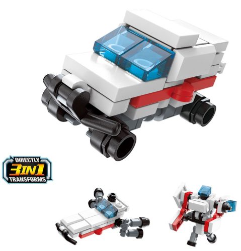 Qman kompatibilis építőjáték Trans Collector 2104-9 Rescue SUV 3 az 1-ben 39 db
