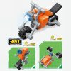 Qman kompatibilis építőjáték Trans Collector 2106 3 az 1-ben 10 db-os készlet 328 db