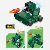 Qman kompatibilis építőjáték Trans Collector 2106 3 az 1-ben 10 db-os készlet 328 db