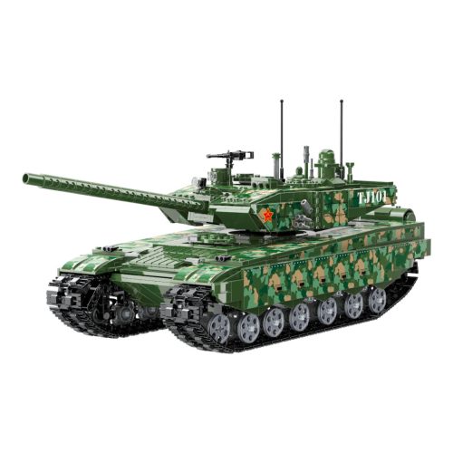 Qman kompatibilis építőjáték Battle Zone 23014 fő harckocsi 99A 2743 db