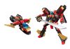 Qman kompatibilis építőjáték Guardian of Star's Core 3105-1 Swordsman "Flame" 2 az 1-ben 157 db