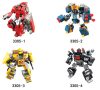 Qman kompatibilis építőjáték Blast Ranger 3305 4 db-os készlet 644 db