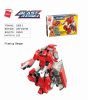 Qman kompatibilis építőjáték Blast Ranger 3305 4 db-os készlet 644 db