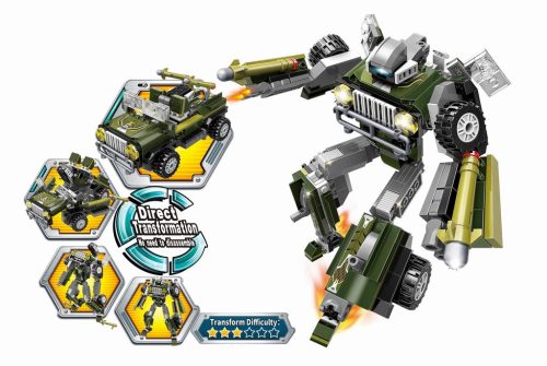 Qman kompatibilis építőjáték Blast Ranger 3307 Jungle Lurker 302 db