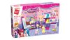 Qman kompatibilis építőjáték Cherry 4102-2 Ruhatervező szoba Dory 122 db