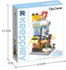 Qman kompatibilis építőjáték City Corner C0105 divat áruház 389 db