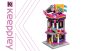Qman kompatibilis építőjáték City Corner C0111 Fodrászat 358 db