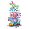 Qman kompatibilis építőjáték City Corner K28005 koktélbár 300 db