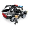 Qman kompatibilis építőjáték Mine City Police W11011-1 Rendőrautó 121 db