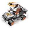 Qman kompatibilis építőjáték Mine City Police W11011-2 Escape Kart 127 db