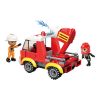 Qman kompatibilis építőjáték Mine City Fire Line W12011-1 tűzoltóautó 110 db