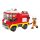 Qman kompatibilis építőjáték Mine City Fire Line W12011-4 tűzoltó 108 db