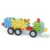 Quercetti Jumbo Peggy Vehicles Építőkészlet a legkisebbeknek