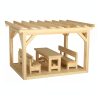 Walachia fa építőkészlet Pergola 110 db